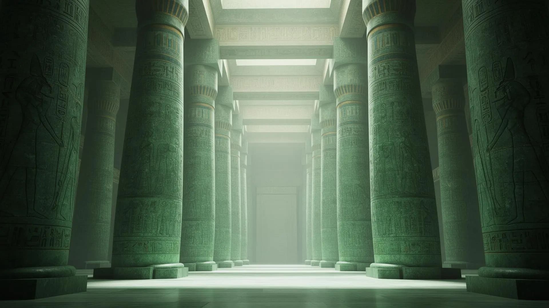 The Emerald Pillar Hall